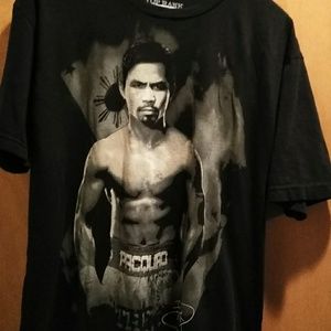 Manny Paquiro boxing shirt